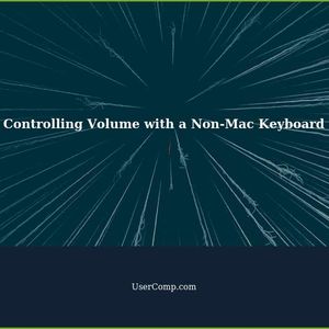 How to Control Volume with a Non-Mac Keyboard