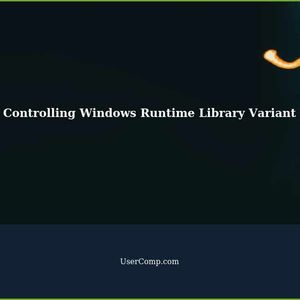 How to Control Windows Runtime Library Variant (Retail vs Debug) Independently of Boost Build Variant