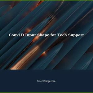 Conv1D input shape for