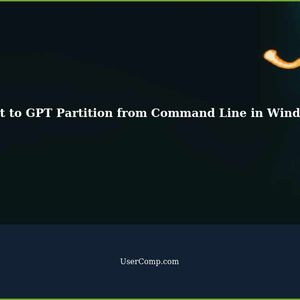 Confusion on using convert to GPT partition from command line[Windows 10 installation]