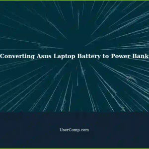 Converting 7.4V, 5A Asus Laptop Battery to 5V, 2A Power Bank