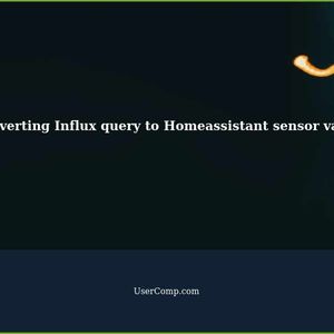 How to convert this Influx querie into Homeassistant sensor value?