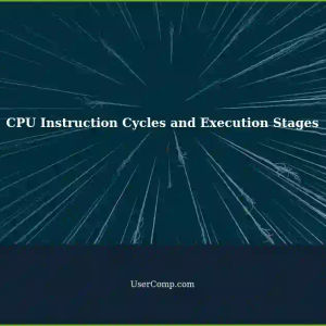 Understanding CPU Instruction Cycles and Execution Stages