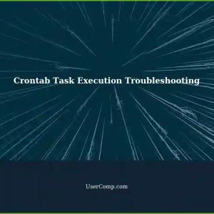 Troubleshooting Crontab Task Execution: A Simple Script Isn't Running