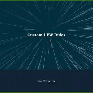Adding Custom UFW Rules: ufw limit --hit-count custom value