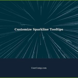 Customizing Sparkline Tooltips for Bar Type