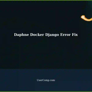 Fixing Daphne Docker Django ModuleNotFoundError: No module named yourproject