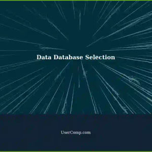 Selecting a Data Database Based on User Values: A Tech Support Guide