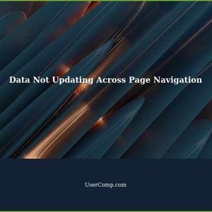 Data Not Updating Across Page Navigation In Next.js 13 Server Components