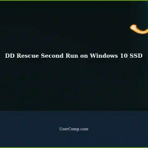 DD Rescue Second Run: Windows 10 New SSD GParted Media Drive