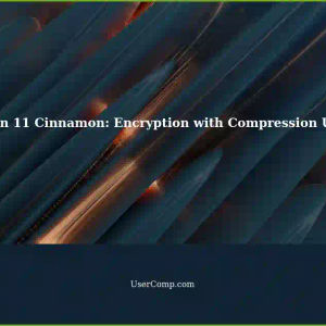 Encryption Method Used: Compression Utility in Debian 11 Cinnamon