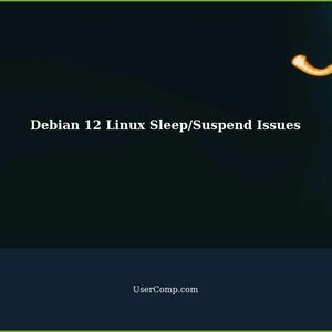 Unable to awaken Debian 12 Linux under sleep/suspend. Requesting assistance to resolve.