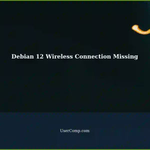 Debian 12 (Gnome) on Acer Laptop: No Wireless Connection Visible