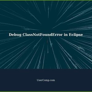 Able to Run Java Project in Eclipse IDE, but Debug Shows ClassNotFoundError