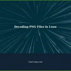 Stuck While Decoding PNG Files in Luau: A Filtering Issue