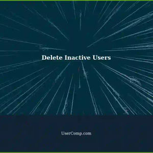 Script to Delete Inactive Local User Accounts