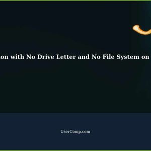 How to Delete a Partition with No Drive Letter and No File System on a Readonly Drive