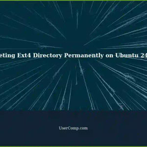 Unable to Find a Way to Permanently Delete an Ext4 Directory on Ubuntu 24.04