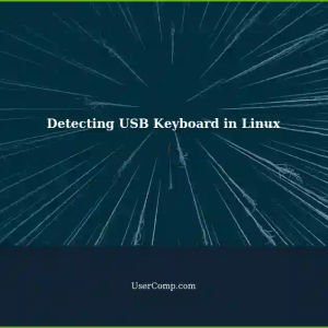 Detecting a Remote Keyboard (USB Dongle) in Linux