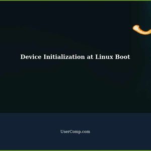 Order of device initialization at Linux boot