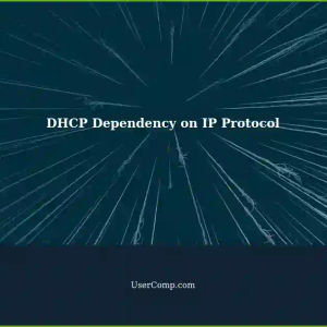 Understanding the Dependency of DHCP on IP Protocol