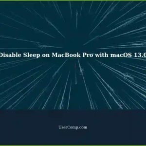 How to Disable 'Prevent Computers Sleeping Automatically' on MacBook Pro with macOS 13.0