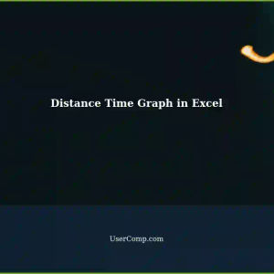 Creating Distance Time Graph Excel: Assigning Day Relations and Creating Graphs with Selected Dates