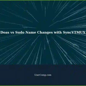 Resolving doas and sudo Name Changes with SyncVTMUX in Linux