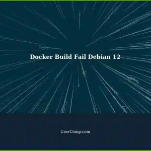 Docker Build Fails on Debian 12 System: A Solution