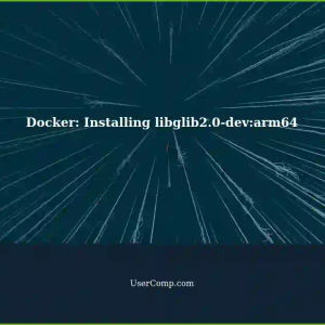 Docker: Installing libglib2.0-dev:arm64 using apt-get encounters an issue