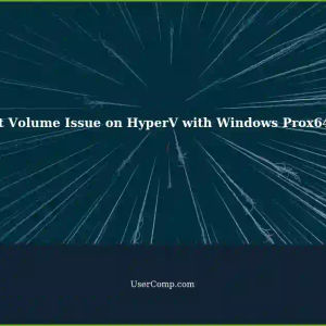 Docker on HyperV: Persistent Volume Not Working with Windows Prox64, Docker Desktop 4.25.1, and Kubernetes