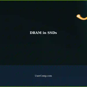 Is DRAM used in SSDs?