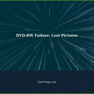 Cut-Pasted Files: DVD-RW Failed Halfway - Pictures Lost