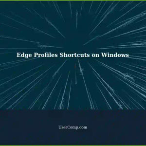 Keyboard Shortcuts to Open Different Profiles in Edge on Windows