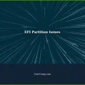 Troubleshooting Lot EFI Partitions on Your Computer