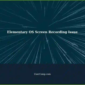 Poor Video Quality during Screen Recording on Elementary OS 7.1 (MacBook Pro 7,1)