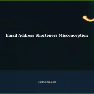 Can't Find Email Address Shorteners: A Misconception