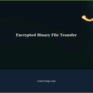 Pass Binary File in Python to KDB with Encryption