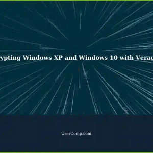 Encrypting Entire System Drive with Veracrypt on Multi-Boot Hard Disks (Windows XP & Windows 10)