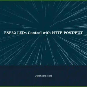 HTTP POST/PUT Requests for ESP32 LEDs Module Control on RC Car Project