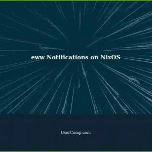 Setting up Notifications with eww on NixOS: eww.yuck config file