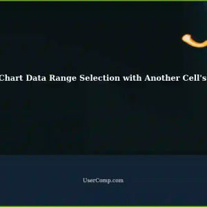 Selecting Chart Data Range in Excel Using Corresponding Value from Another Cell: A Step-by-Step Guide