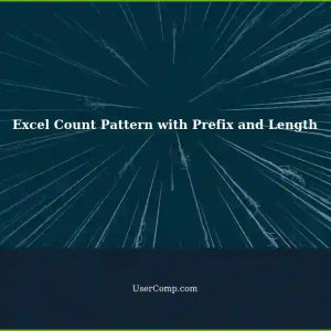 Counting Number of Matches: Excel Pattern with Specific Prefix and Length