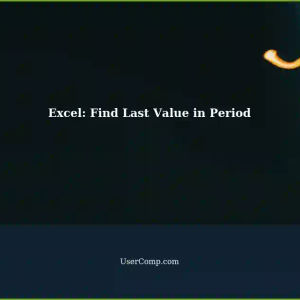 Excel Formula to Find Last Value Within a Certain Period