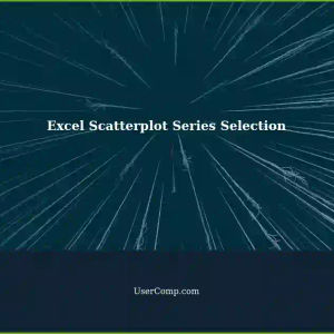 Automatically Selecting Series Scatterplot in Excel 365: A Step-by-Step Guide