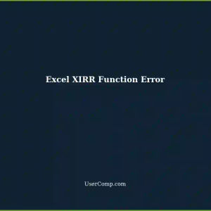 Excel: XIRR Function Returns Abnormally High Value - Tech Support