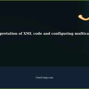 Can someone expert in XML interpret this code? How to turn off input mode and configure multicast reception?