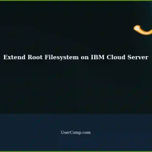 Extending Root Filesystem on IBM Cloud Server with Debian: A Step-by-Step Guide