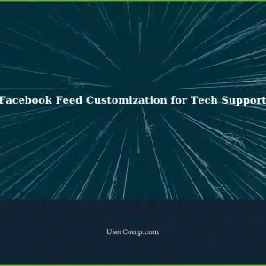 Removing Suggested Pages from Facebook Feed for Tech Support