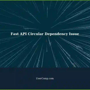 Fast API Multiple Model File Relationship Causes Circular Dependency Issue